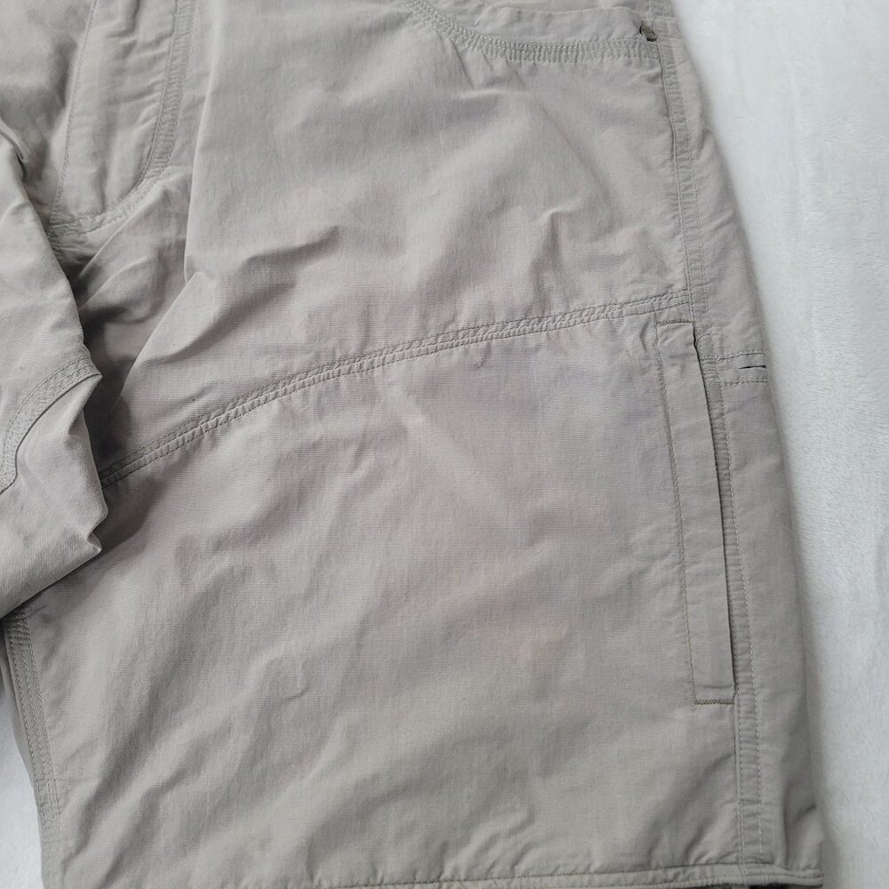 KUHL Liberator Convertible Stealth Men's Beige Zip Off Outdoor Pants Size 40X30 - Picture 9 of 12